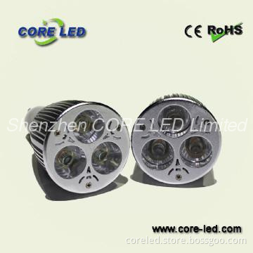 High power 3*2W GU10 led spot light